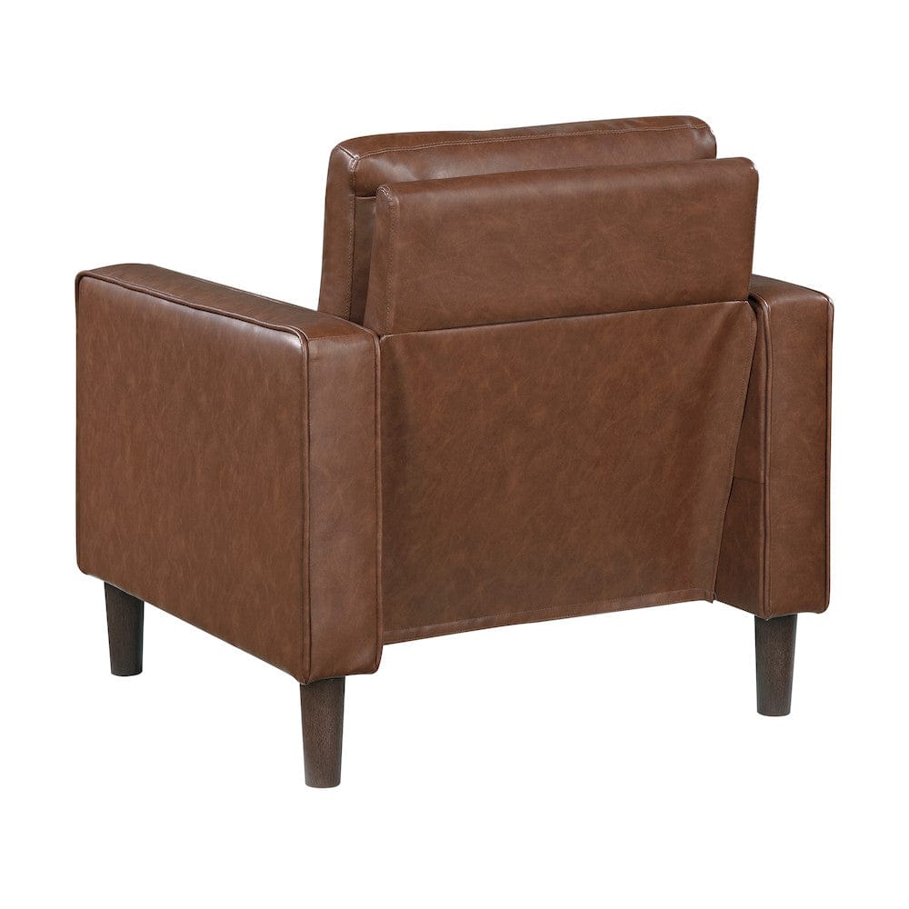 Homelegance  - Malcolm Chair in Chocolate - 9203CHC-1  view 5