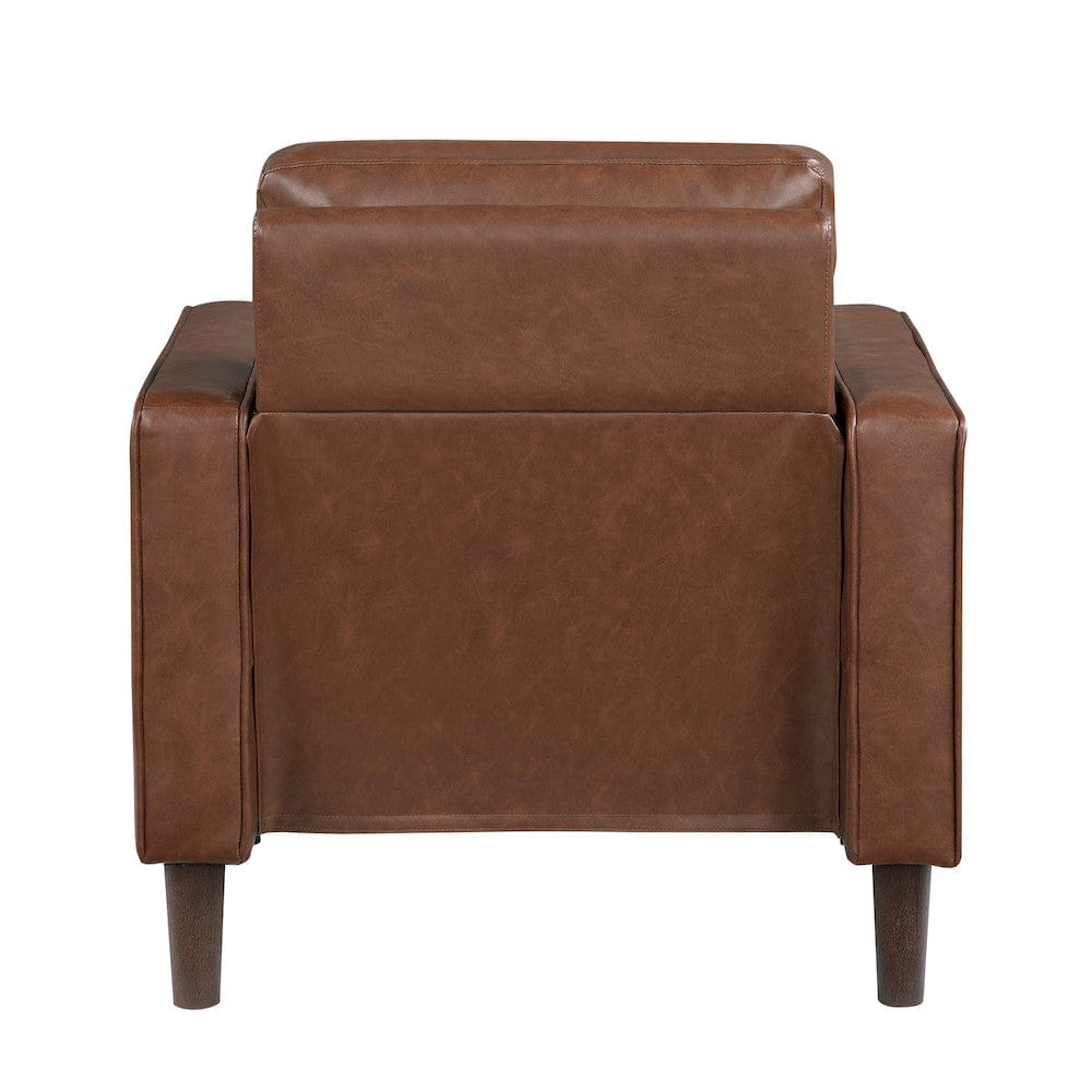 Homelegance  - Malcolm Chair in Chocolate - 9203CHC-1  view 6