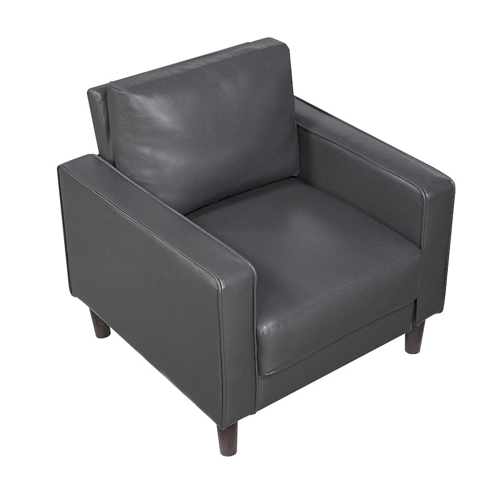 Homelegance  - Malcolm Chair in Dark gray - 9203DGY-1  view 1