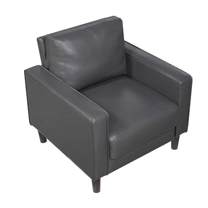 Homelegance  - Malcolm Chair in Dark gray - 9203DGY-1  view 1