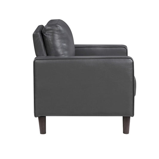 Homelegance  - Malcolm Chair in Dark gray - 9203DGY-1  view 2