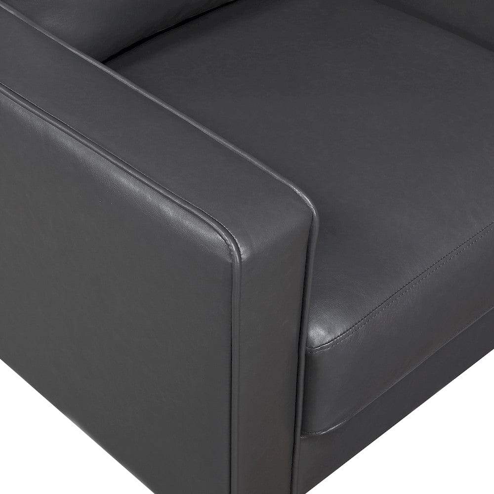 Homelegance  - Malcolm Chair in Dark gray - 9203DGY-1  view 5