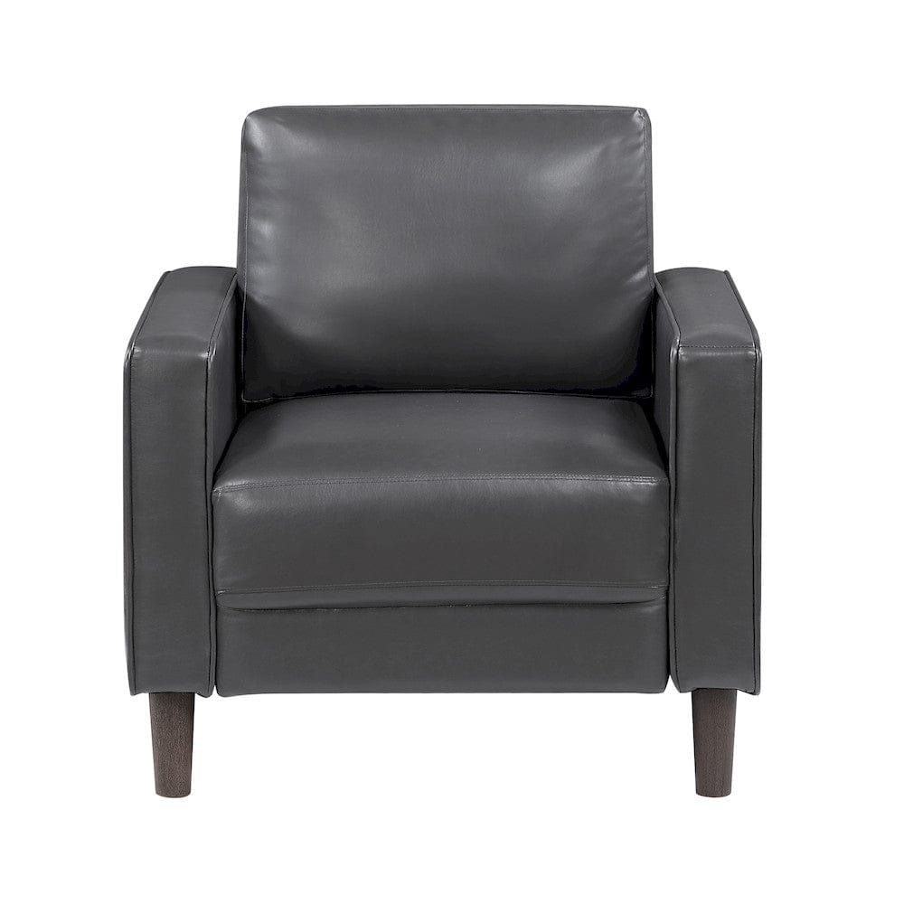 Homelegance  - Malcolm Chair in Dark gray - 9203DGY-1  view 6