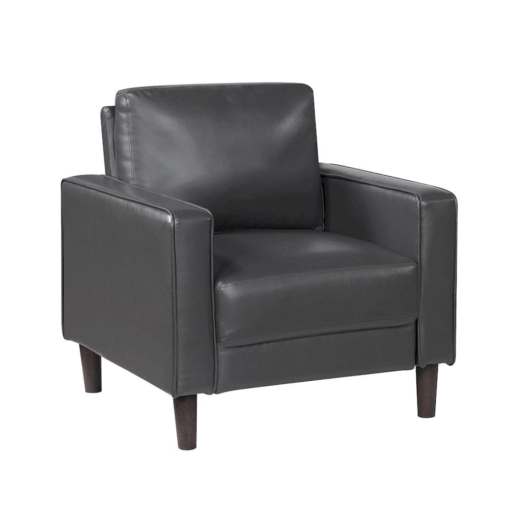 Homelegance  - Malcolm Chair in Dark gray - 9203DGY-1  view 7