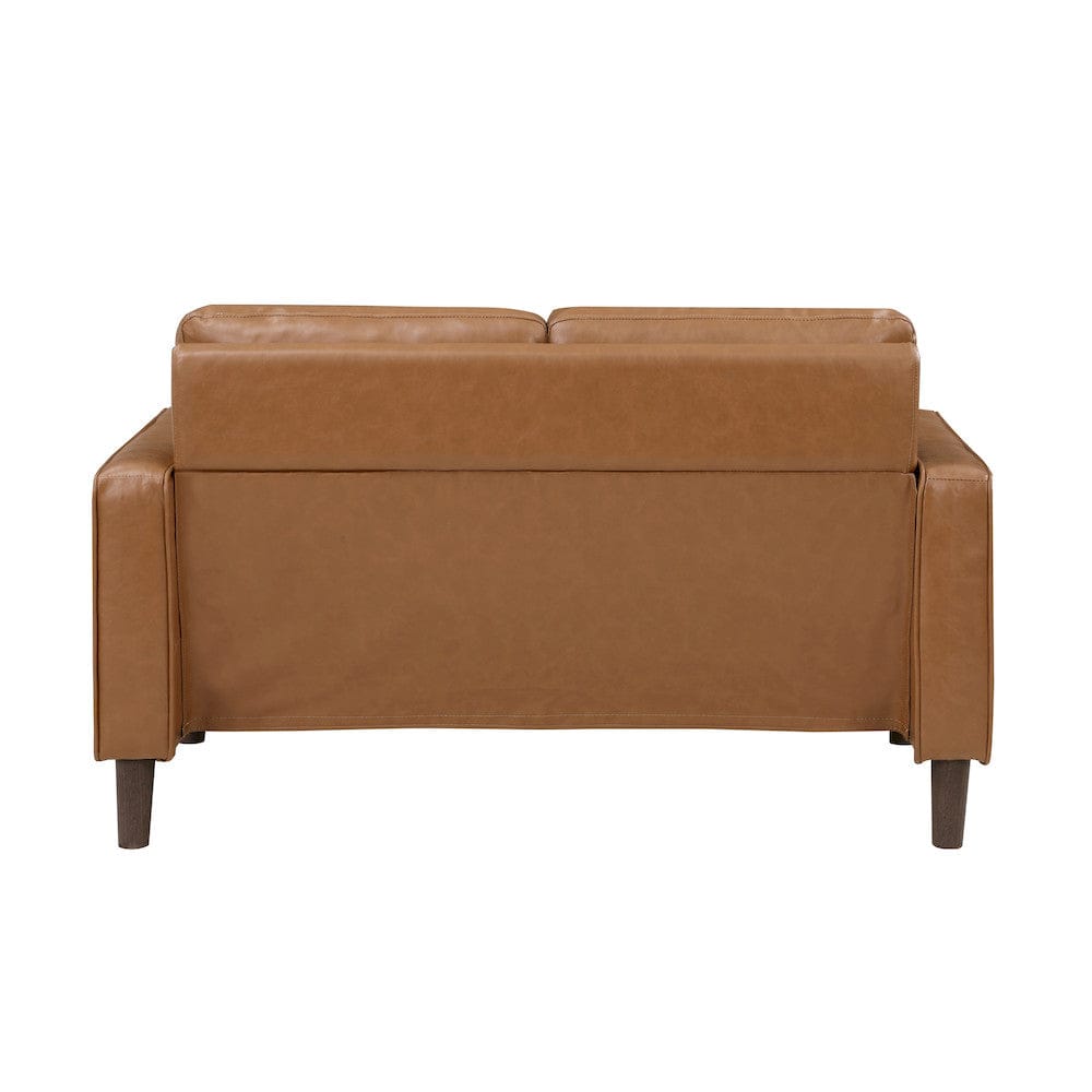 Homelegance  - Malcolm Love Seat in Brown - 9203BRW-2  view 3