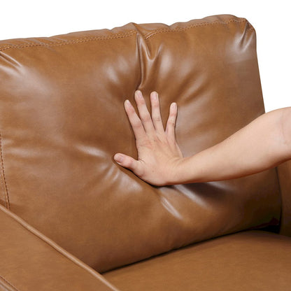 Homelegance  - Malcolm Love Seat in Brown - 9203BRW-2  view 5