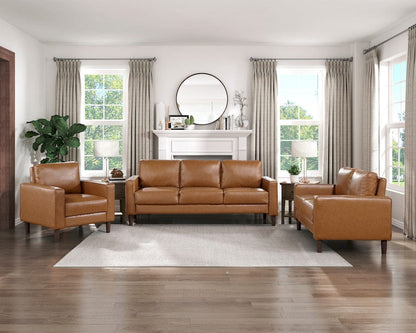 Homelegance  - Malcolm Love Seat in Brown - 9203BRW-2  view 8