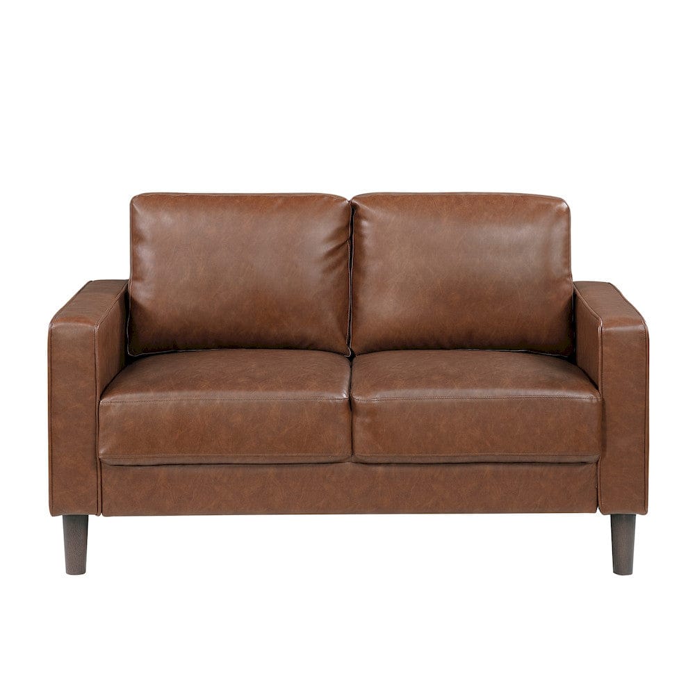 Homelegance  - Malcolm Love Seat in Chocolate - 9203CHC-2  view 1