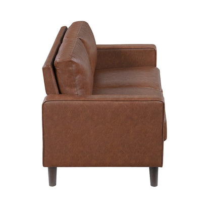 Homelegance  - Malcolm Love Seat in Chocolate - 9203CHC-2  view 3