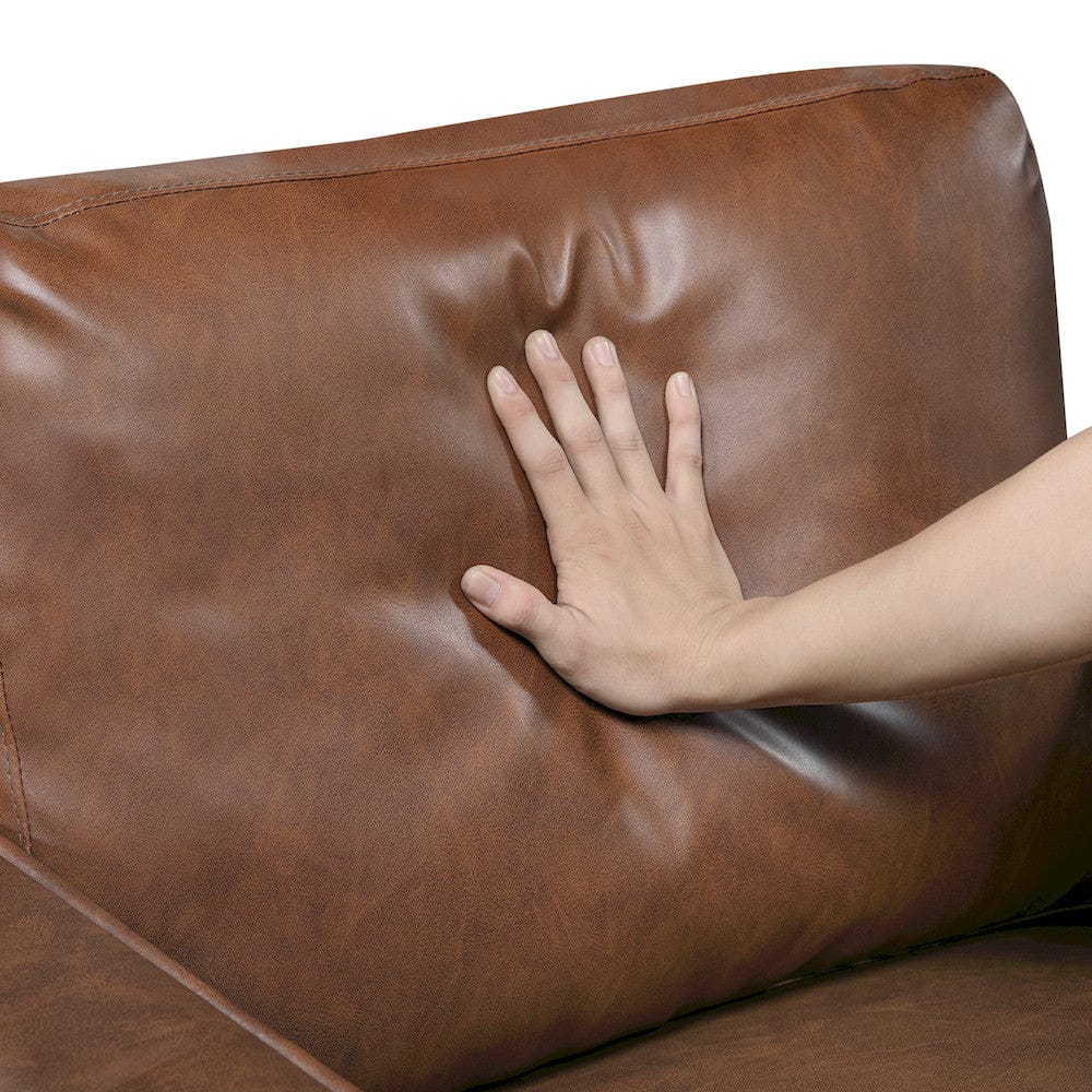 Homelegance  - Malcolm Love Seat in Chocolate - 9203CHC-2  view 6