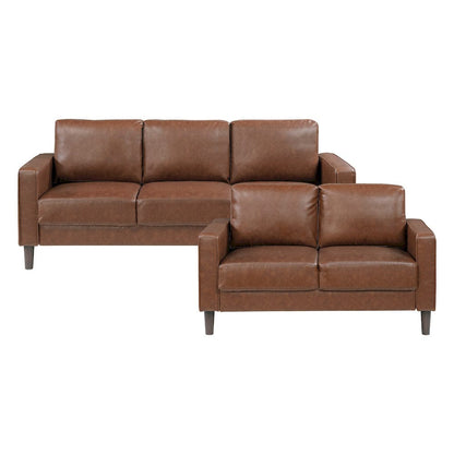 Homelegance  - Malcolm Love Seat in Chocolate - 9203CHC-2  view 12