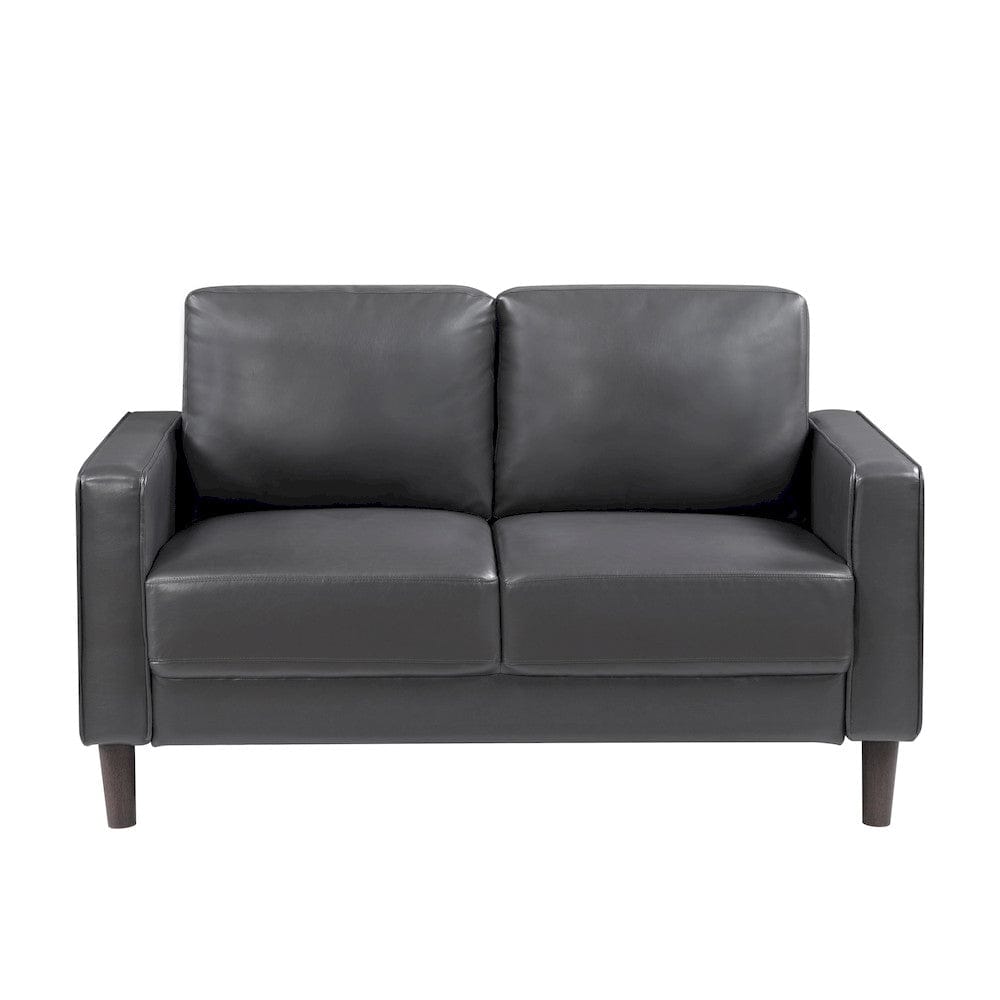 Homelegance  - Malcolm Love Seat in Dark gray - 9203DGY-2  view 1