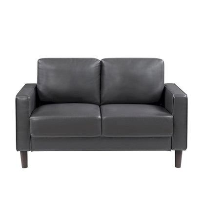 Homelegance  - Malcolm Love Seat in Dark gray - 9203DGY-2  view 1