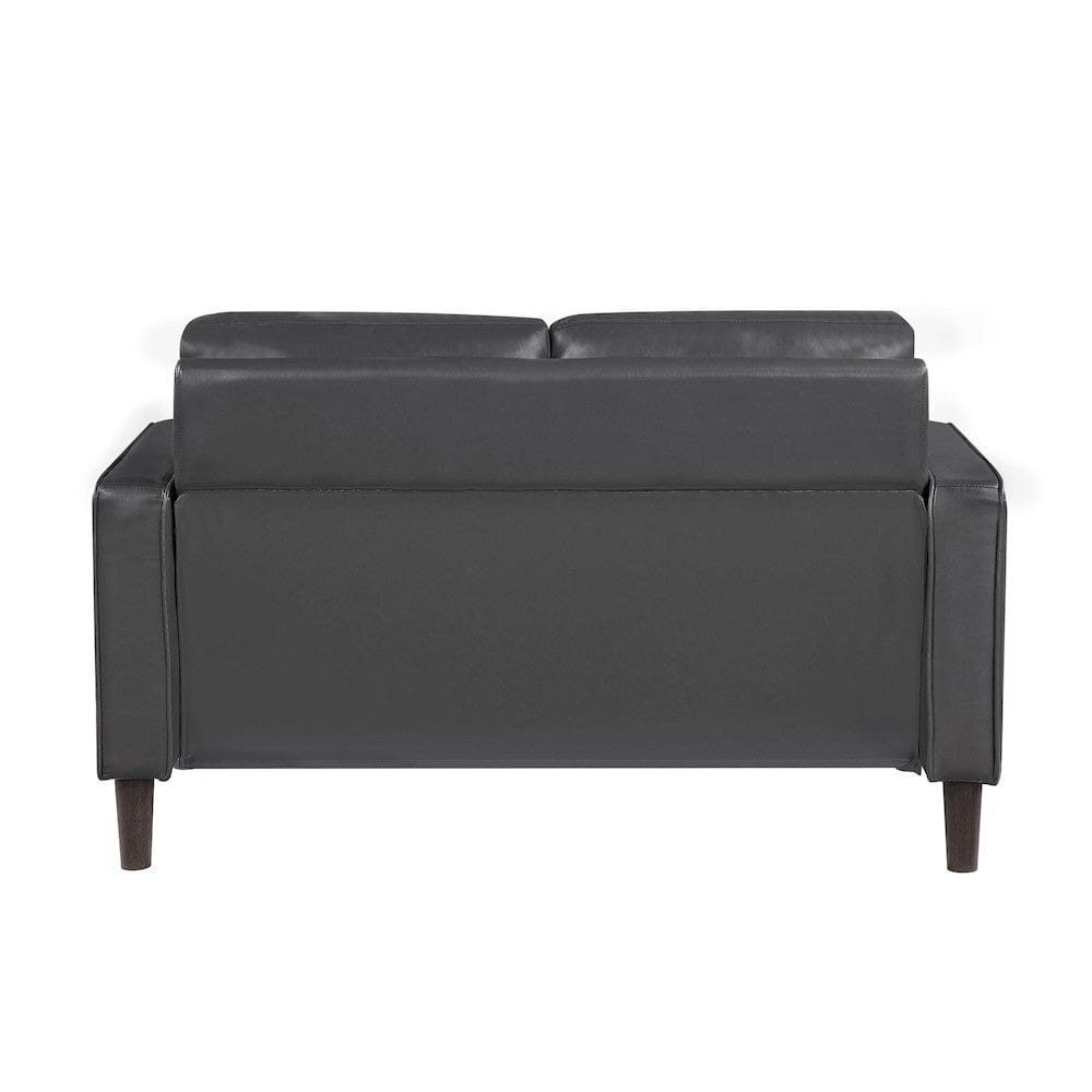 Homelegance  - Malcolm Love Seat in Dark gray - 9203DGY-2  view 4