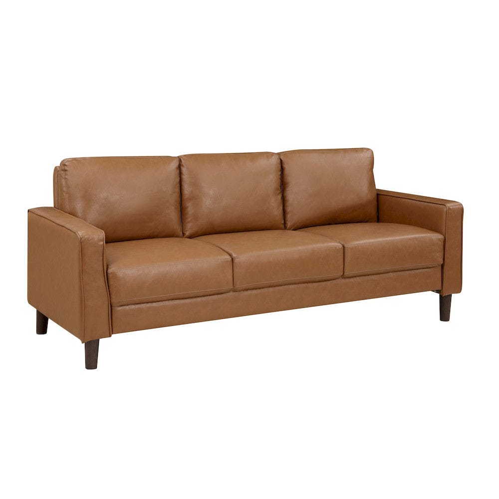Homelegance  - Malcolm Sofa in Brown - 9203BRW-3  view 2