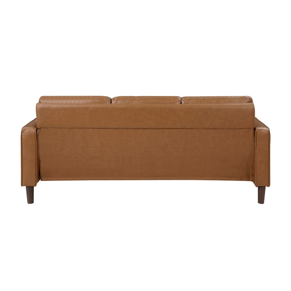 Homelegance  - Malcolm Sofa in Brown - 9203BRW-3  view 3