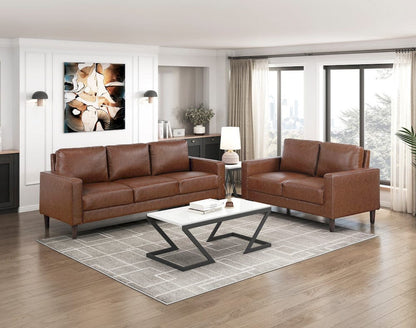 Homelegance  - Malcolm Sofa in Chocolate - 9203CHC-3  view 4