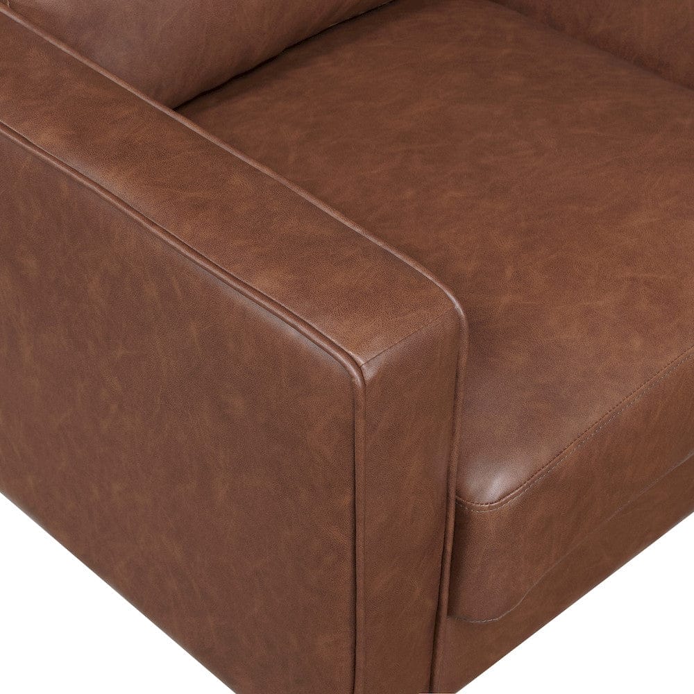 Homelegance  - Malcolm Sofa in Chocolate - 9203CHC-3  view 7