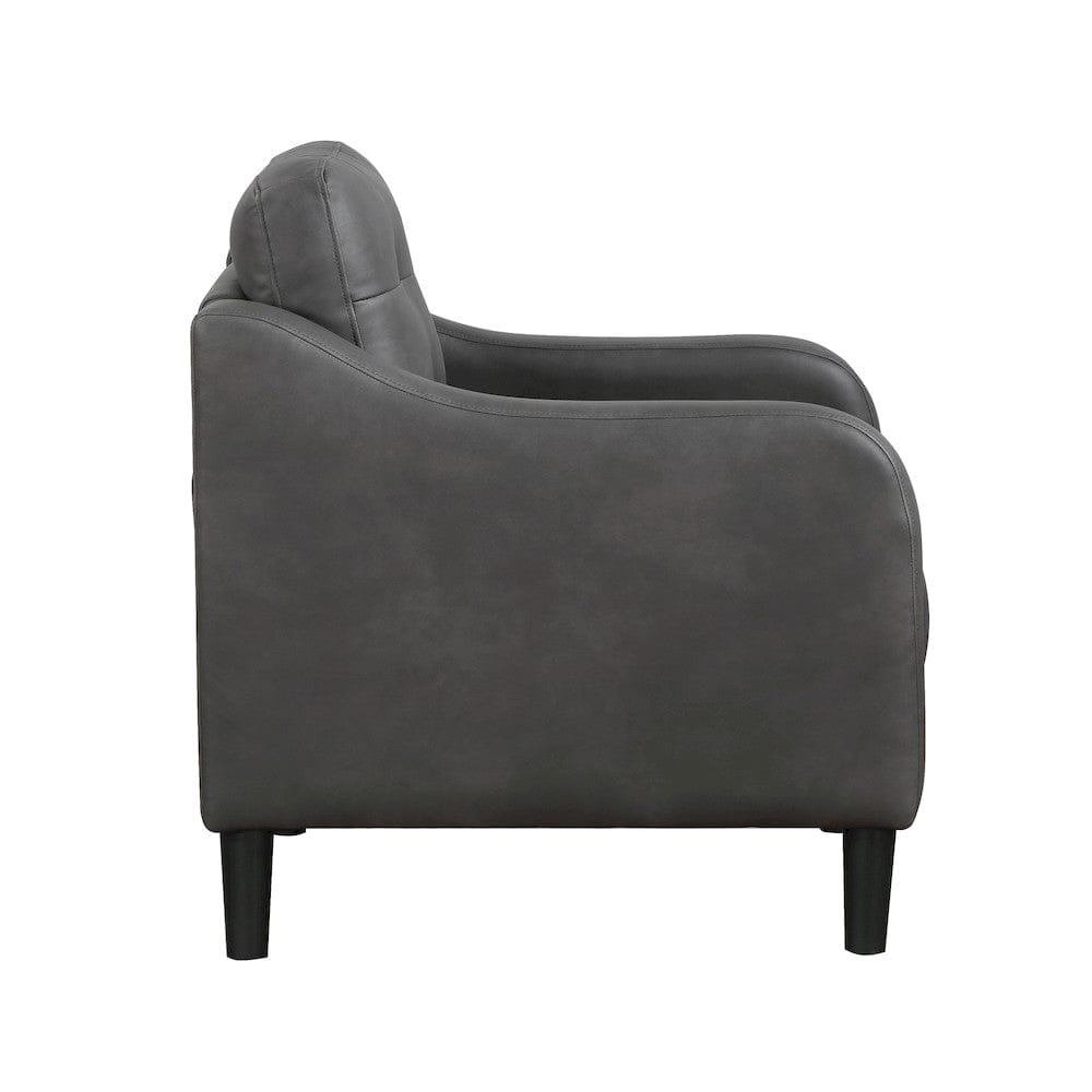 Homelegance  - Mallory Chair in Gray - 9489GRY-1  view 3
