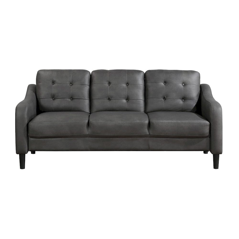 Homelegance  - Mallory Sofa in Gray - 9489GRY-3  view 1