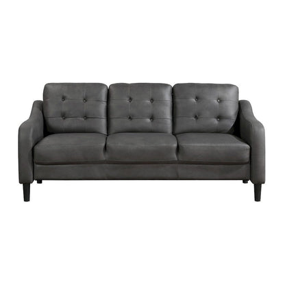 Homelegance  - Mallory Sofa in Gray - 9489GRY-3  view 1