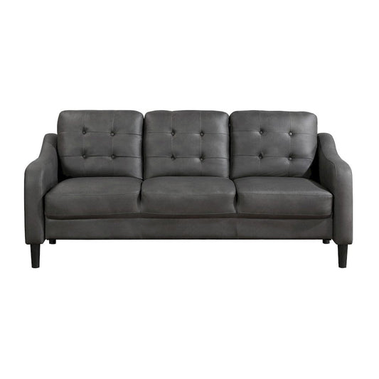 Homelegance  - Mallory Sofa in Gray - 9489GRY-3  view 1