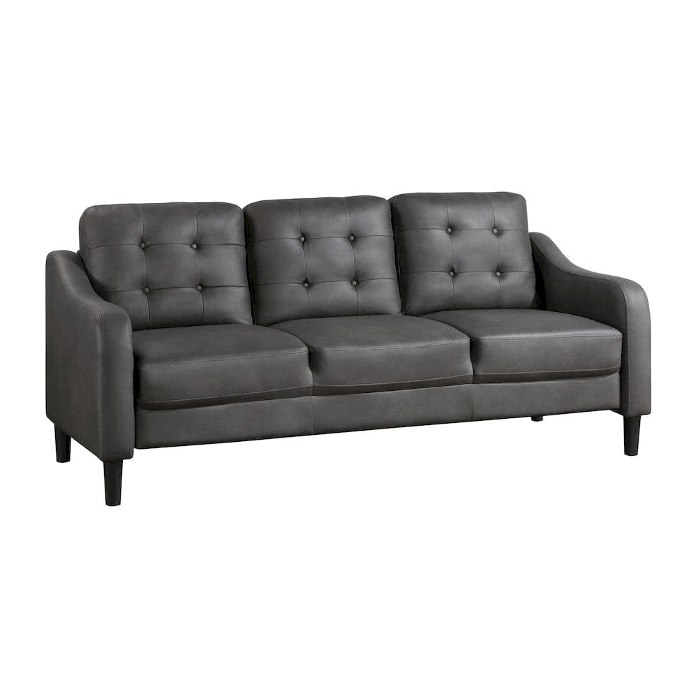 Homelegance  - Mallory Sofa in Gray - 9489GRY-3  view 2
