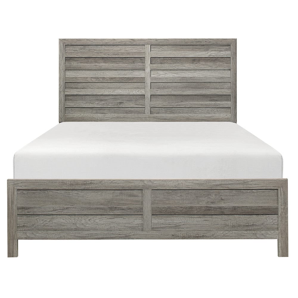 Homelegance  - Mandan Queen Bed - 1910GY-1x  view 1