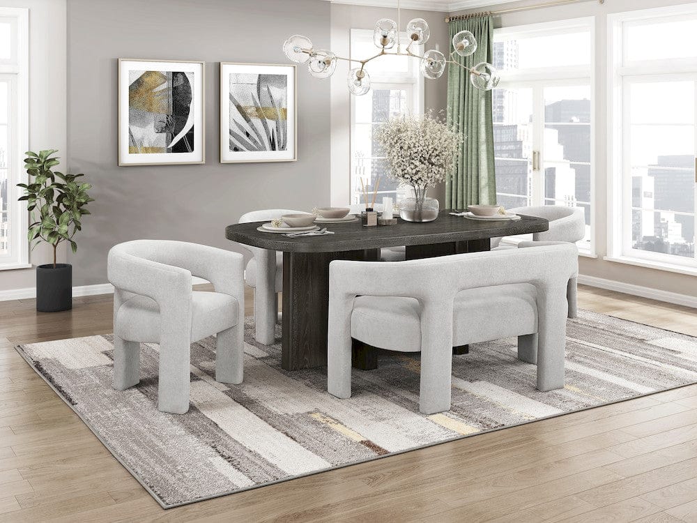 Homelegance  - Marais Bench in Light gray - 6054LG-13  view 4