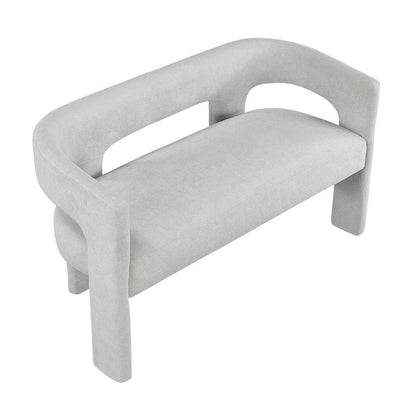 Homelegance  - Marais Bench in Light gray - 6054LG-13  view 5