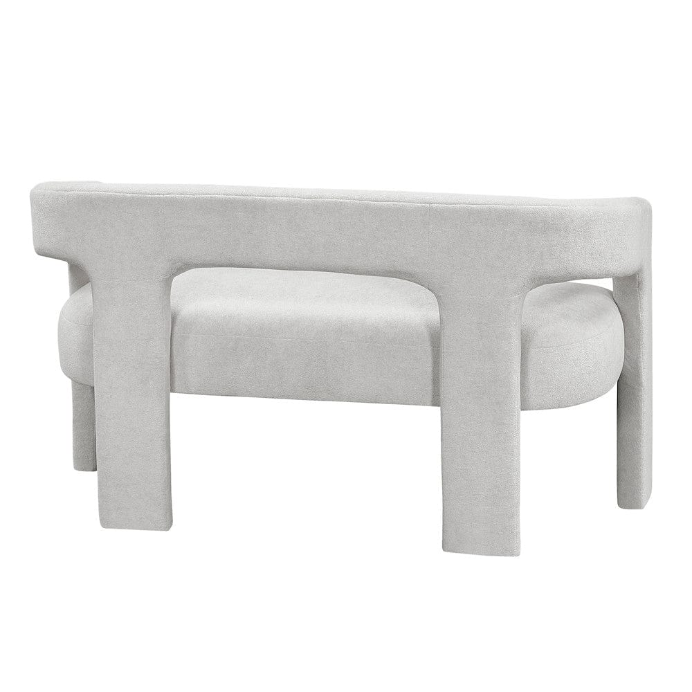 Homelegance  - Marais Bench in Light gray - 6054LG-13  view 6