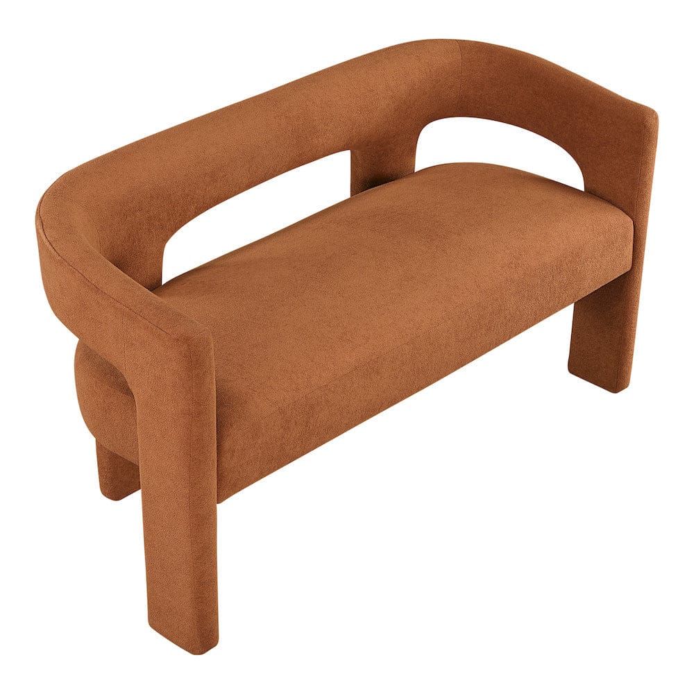 Homelegance  - Marais Bench in Orange - 6054RN-13  view 3