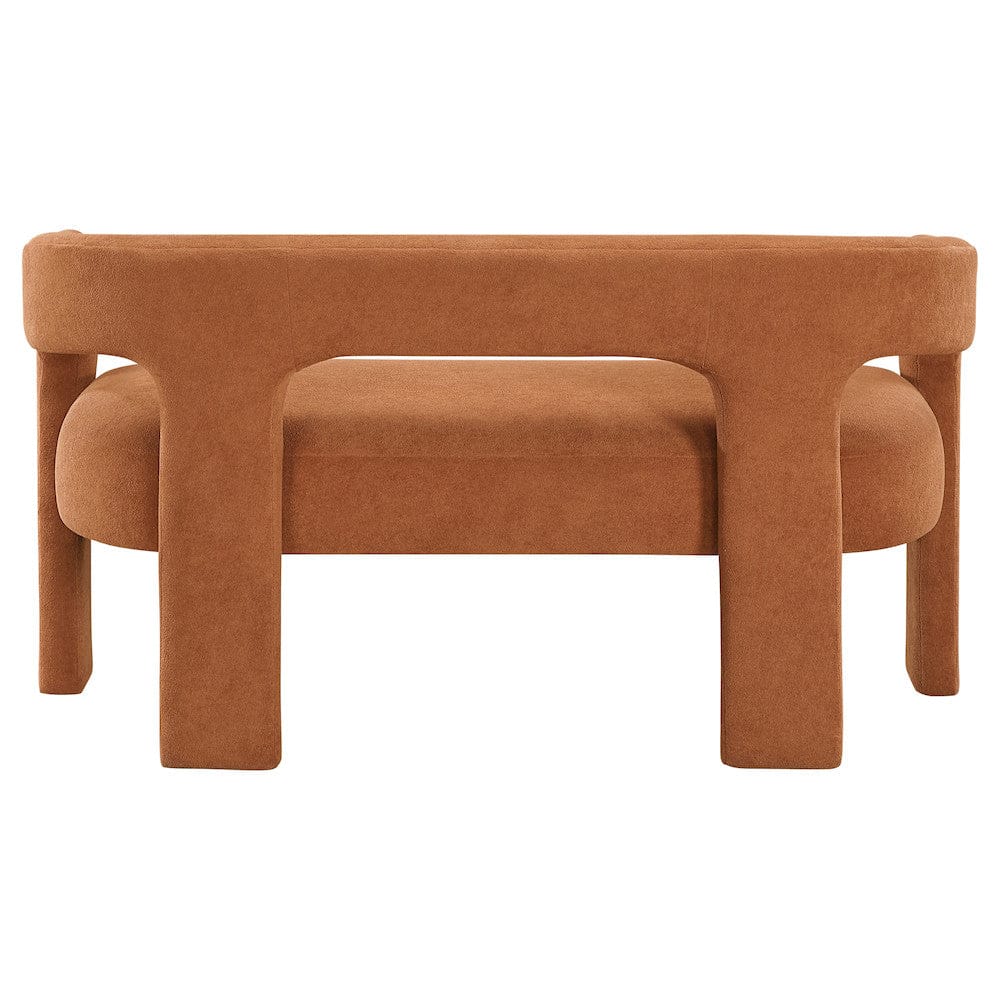 Homelegance  - Marais Bench in Orange - 6054RN-13  view 6