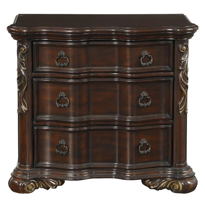 Homelegance  -  Marble Top Night Stand - 1603-4M  view 1