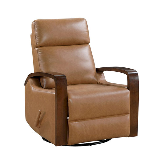 Homelegance  - Margerie Swivel Glider Reclining Chair in Camel - 9659CAM-1  view 1
