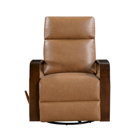 Homelegance  - Margerie Swivel Glider Reclining Chair in Camel - 9659CAM-1  view 2