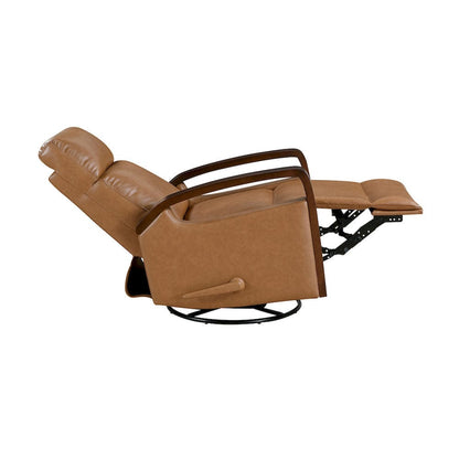 Homelegance  - Margerie Swivel Glider Reclining Chair in Camel - 9659CAM-1  view 10