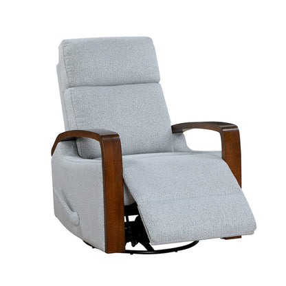Homelegance  - Margerie Swivel Glider Reclining Chair in Gray - 9659GRY-1  view 1