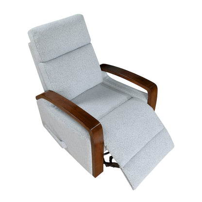 Homelegance  - Margerie Swivel Glider Reclining Chair in Gray - 9659GRY-1  view 4