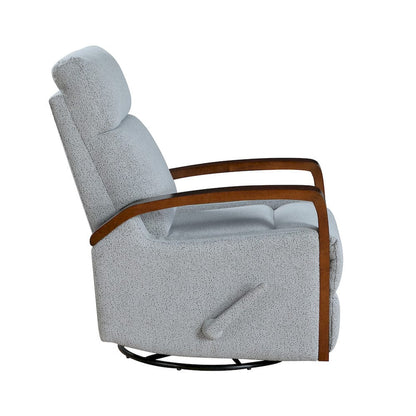 Homelegance  - Margerie Swivel Glider Reclining Chair in Gray - 9659GRY-1  view 10