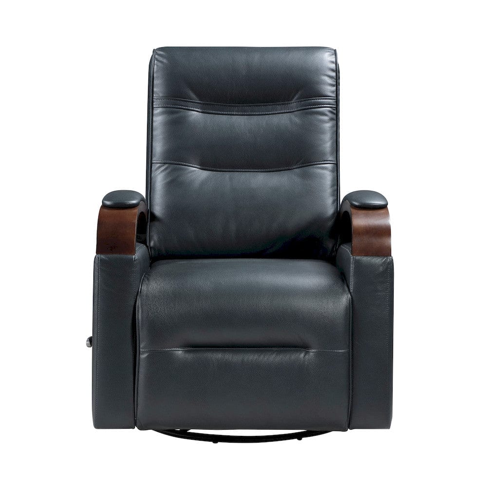 Homelegance  - Margot Swivel Glider Reclining Chair in Dark blue - 9708NV-1SW  view 3