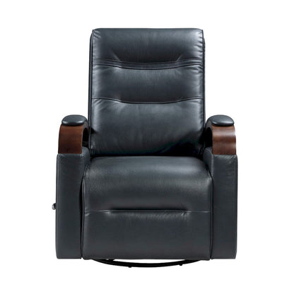 Homelegance  - Margot Swivel Glider Reclining Chair in Dark blue - 9708NV-1SW  view 3