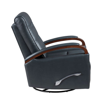 Homelegance  - Margot Swivel Glider Reclining Chair in Dark blue - 9708NV-1SW  view 4