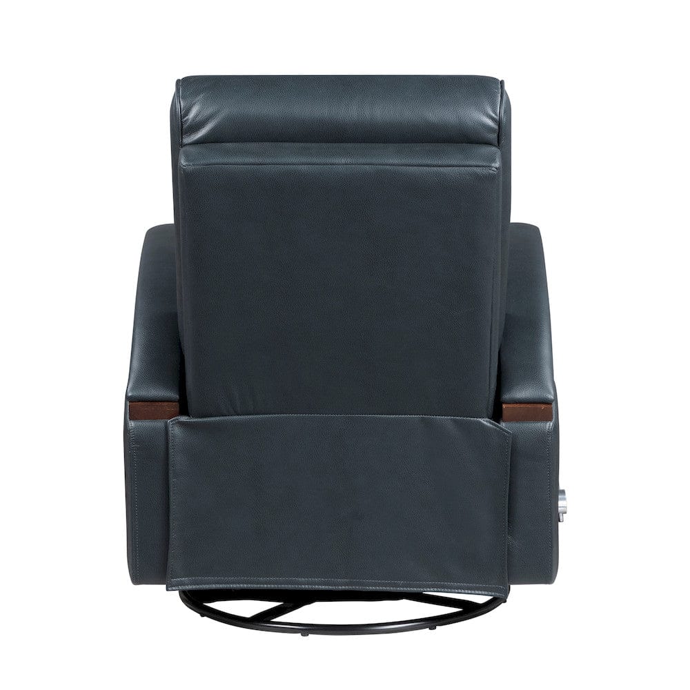 Homelegance  - Margot Swivel Glider Reclining Chair in Dark blue - 9708NV-1SW  view 7