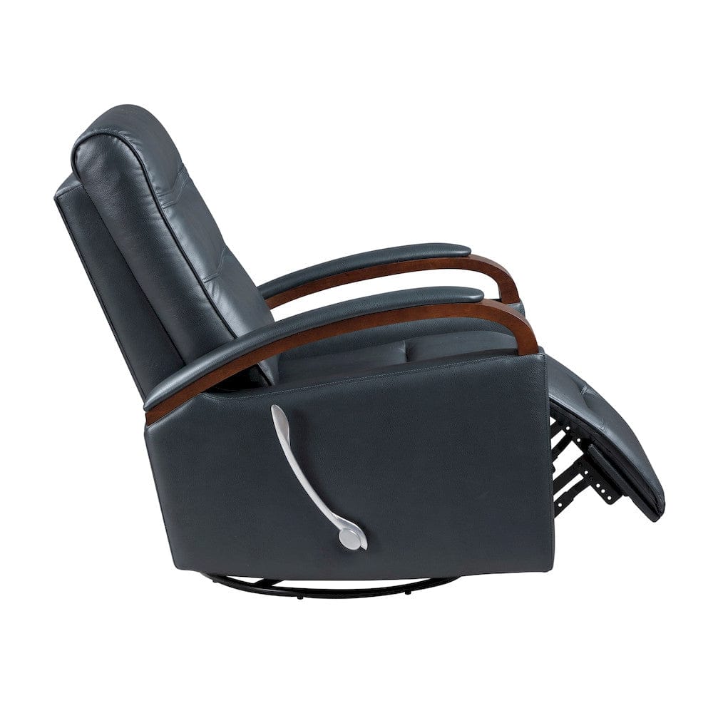 Homelegance  - Margot Swivel Glider Reclining Chair in Dark blue - 9708NV-1SW  view 11