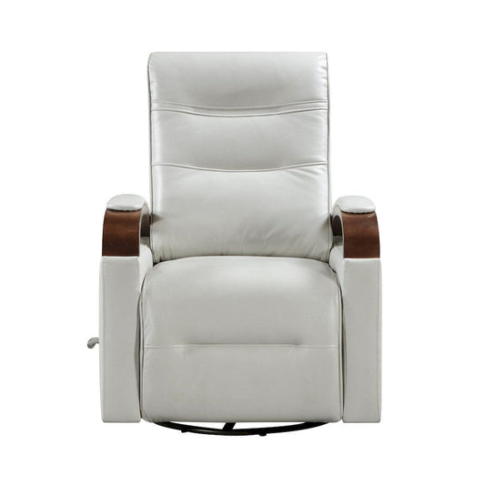 Homelegance  - Margot Swivel Glider Reclining Chair in Smoke - 9708SM-1SW  view 1