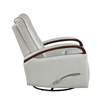 Homelegance  - Margot Swivel Glider Reclining Chair in Smoke - 9708SM-1SW  view 2