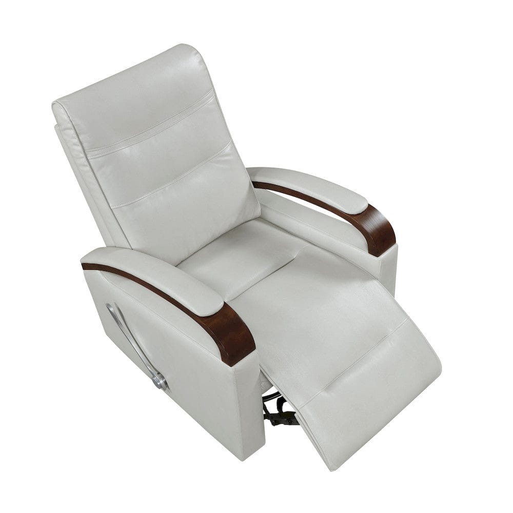 Homelegance  - Margot Swivel Glider Reclining Chair in Smoke - 9708SM-1SW  view 6