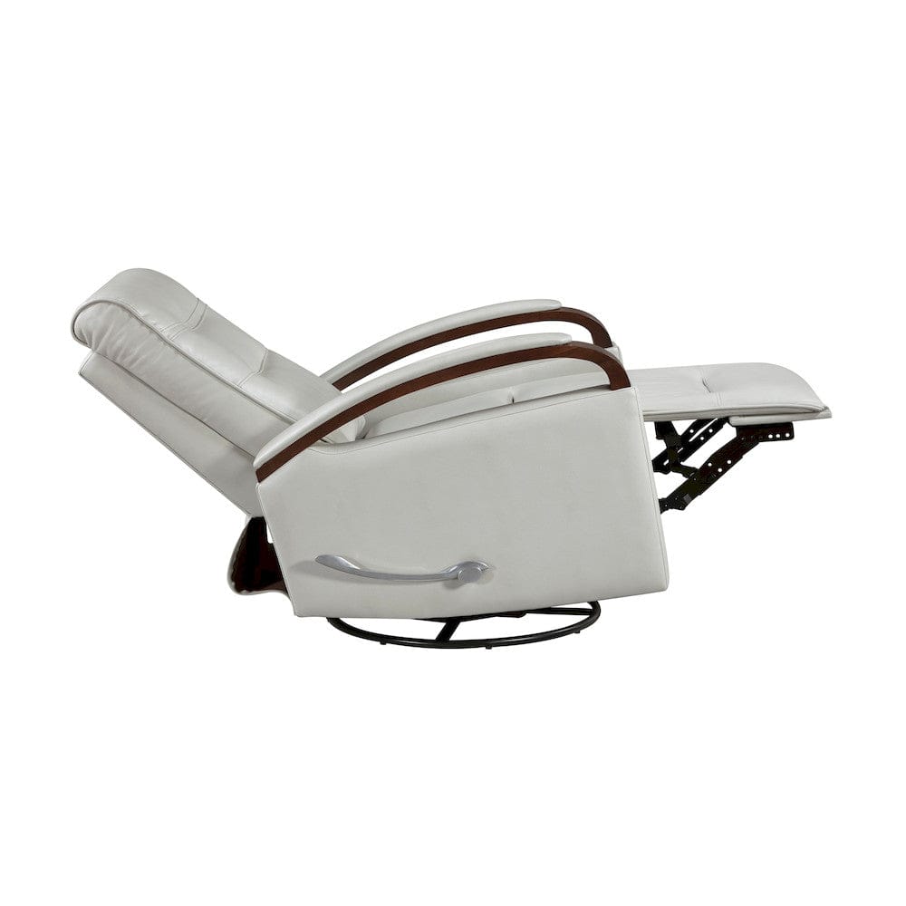 Homelegance  - Margot Swivel Glider Reclining Chair in Smoke - 9708SM-1SW  view 11