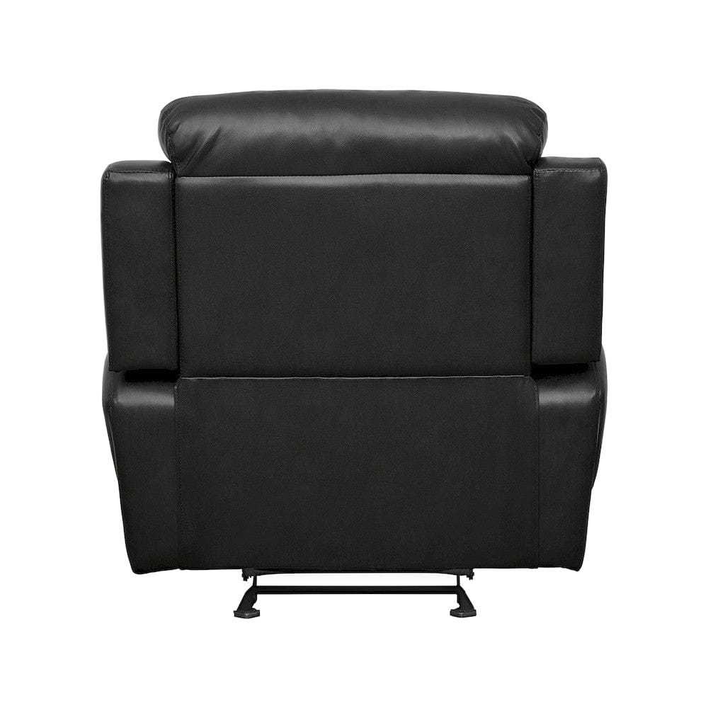 Homelegance  - Marille Glider Reclining Chair in Black - 9724BLK-1  view 4